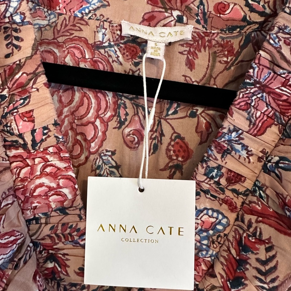 Anna Cate Floral Tiered Maxi Dress Size S - Picture 4 of 6